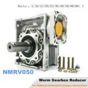 NMRV050 Worm Gearbox Geared Ratio Speed Reducer Fit for 86mm Stepper Motor New