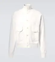 [C.P. Company] C.P. Company Cotton fleece jacket AU 99 white