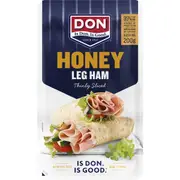 Don Thinly Sliced Honey Leg Ham 200g