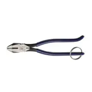 Klein Tools D201-7CSTT Slim Ironworker Pliers with Tether Ring
