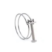 14-110mm Double Wire Hose Spring Clips Tube Clamp Stainless Steel A2 Clips Pipe
