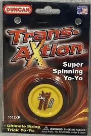 Duncan Yoyo Trans Action Axtion Super Spinning Trick Yo-Yo 3512XP 2.5"