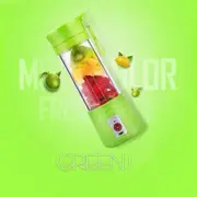 2S Portable USB Electric Juicer Cup Fruit Vegetable Juice Extractor Blender - Green