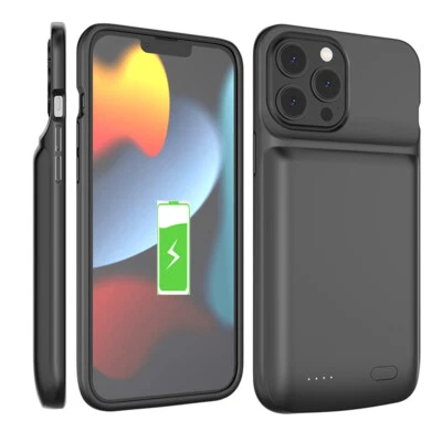 Battery Charger Case For iPhone 13 Pro Max 13 Mini Power Bank Charging Cover