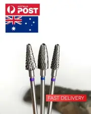Carbide nail drill bits Cone & Corne (Purple & Blue) - Nail drill burs