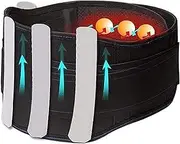 Self-Heating Lower Back Support Belt Back Brace Decompression Lumbar Belt Waist Trainer Corset Waist Protector Belt(X-Large)