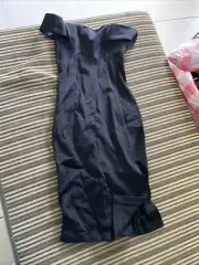 KOOKAI OLSEN DRESS BLACK Sz 34 Free Post (bnwt E58