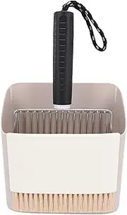 Cat Litter Scoop, Detachable Cat Litter Shovel Cat Litter Scooper Cat Litter Scooper Portable Cleaning Brush Convenient Stand Set for Litter Box