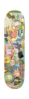 Baker Skateboards Cosmic Gumbo Skateboard Deck - 8.5" x 32"