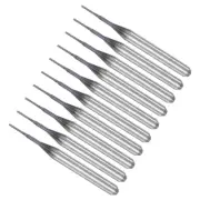 5.5x0.6mm Tungsten Carbide CNC End Mill CNC Router Bits Left Hand 10pcs