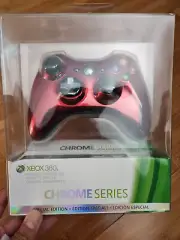 New - OEM Microsoft Xbox 360 Controller - Chrome Series Red NEW NIB
