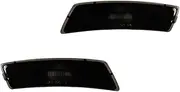 Side Mirror Indicator For Tiguan 2018-up For Beetle 2012-2019 No Bulb/Socket 2piece Car Front Side Marker Light Housings Dynamic Sequential Blinker(Smoked Lens)