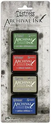 Tim Holtz Distress Archival Mini Ink Kit-Kit 6 AITK-75134