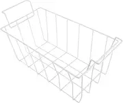 MAGICLULU Versatile Wire Freezer Storage Basket Chest Freezer Organizer for Efficient Food Storage Easy No Tool Installation Space Saving Design for Home and Dorm Use