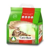 在飛比找蝦皮購物優惠-【寵物王國】CAT'S BEST 凱優紅標凝結木屑砂 10L