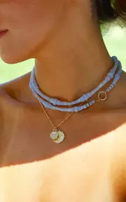 [Devon Woodhill] 18K Yellow Gold Mini Diamond Arch Locket Necklace