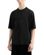 Emporio Armani Rhinestone Embellished Logo Tee