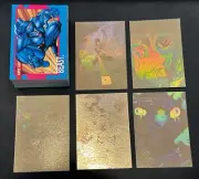 1992 Impel Uncanny X-Men Complete Base Set 1-100 + PLUS 5 HOLOS