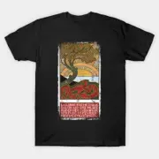 Art Nouveau - Tree Of Life Paul Berthon Alphonse Mucha Vintage Fantasy T-Shirt S