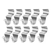 10Pcs Hooks for Siding,No-Hole Needed Vinyl Siding Clips,B