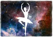 Ballet Beauty Dance Galaxy Throw Blanket Warm Ultra-Soft Micro Fleece Blanket