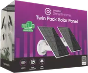 Connect SmartHome 3W Solar Panel Twin Pack