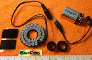 Infrared Illuminator Invisible Glow 940nm 36 Led IR Illumination Ghost Hunter 9v