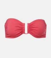 [Eres] Eres Show bandeau bikini top AU 14 red