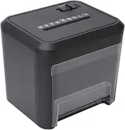 A4 Paper Electric Micro Cut Shredders Cross Cut Home 3.5Litre Bin Thermal Overload Protection Credit Card Shredder Quiet Operation Paper 4X 32mm