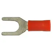 K4 #10 Hole Red Spade Terminal For 18-22 Gauge Wire/Qty 12 Pack