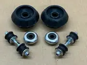PAIR OF FRONT DROP LINKS STRUT TOP MOUNTS & BEARINGS FOR TOYOTA AYGO MK2 2014-on