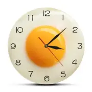 Fried Egg Poached Egg Wall Clock Egg Yolk Clock Digital Pointer Clock5902