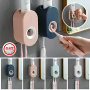 Lazy Automatic Toothpaste Squeezer Holder Wall Mounted Toothpaste Dispenser Box