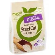 Macro Organic Steel Cut Oats 500g