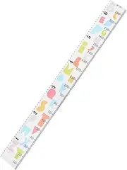 GOOHOCHY Cartoon Animal Growth Chart and Girls Height Measure Wall Decal Nursery Decorative Wall Art