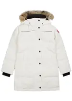 Canada Goose Kids Juniper Fur-trimmed Quilted Arctic-Tech Parka - White Other 14 YEAR +