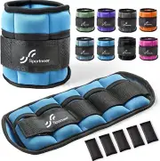 Adjustable Ankle Weights, 1.8 kg Sportneer 1 Pair Wrist Weights Arm Leg Weigh...
