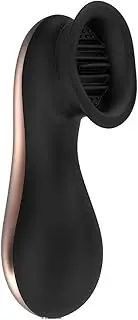 Shots Toys Dreamy Silicone Oral Clitoral Stimulator, Black