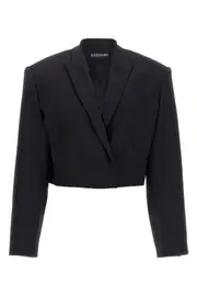 DAVID KOMA 'Cropped' Blazer 6 UK