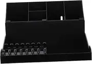 HONITANO 1 Set Haircut Storage Box Organizer with Tray Durable Scissor Comb Holder for Salon Home Use Lightweight Barber Accessory for Efficient Hairdressing Tools Organization