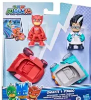 PJ Masks Owlette vs Romeo Battle Racers