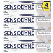 Sensodyne Extra Whitening Toothpaste 6oz - Pack of 4