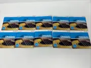 D'addario 10 Sets EJ16 Light Acoustic Phosphor Bronze Guitar Strings EJ 16