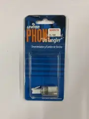 Leviton Phone No Kink Handset Adapter, C2429-C