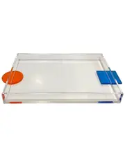 R16 Orange/Blue Handle Trays