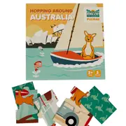 Mizzie The Kangaroo Set of 3 Puzzles 25X25cm 4/6/9pc Infant/Toddler 2y+ Toy/Game
