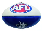 North Melbourne Kangaroos Official AFL PVC 20cm Small Football By Burley