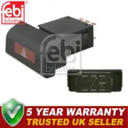 Febi Hazard Light Switch Fits Opel Corsa 1982-1993