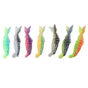 Shad Paddle Tail Swimbaits Multi Section Design for Enhanced Performance