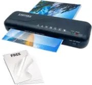 Empire Laminator, Laminating Machine with 10 Laminating Pouches, Hot and Cold La